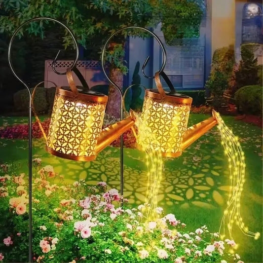 Lampe solaire à LED pour arrosoir