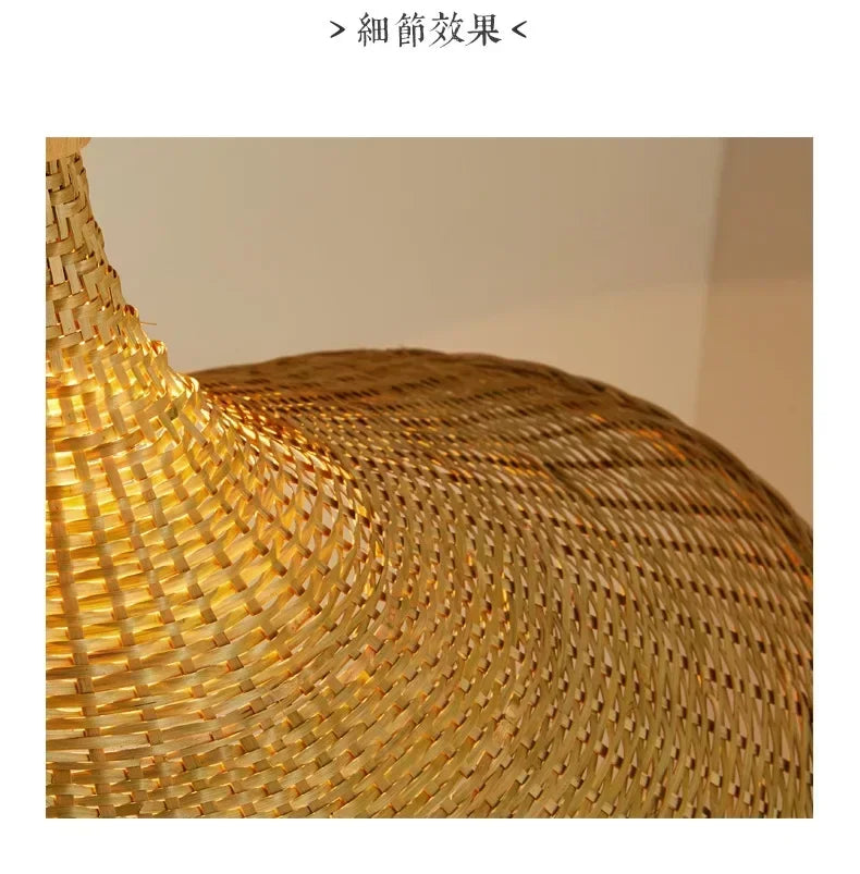 Lampe suspendu bambou