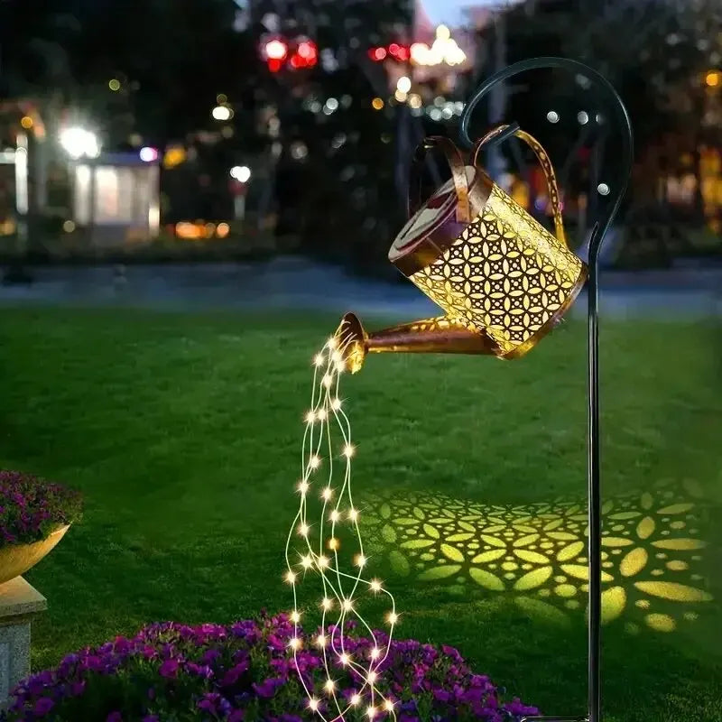 Lampe solaire à LED pour arrosoir