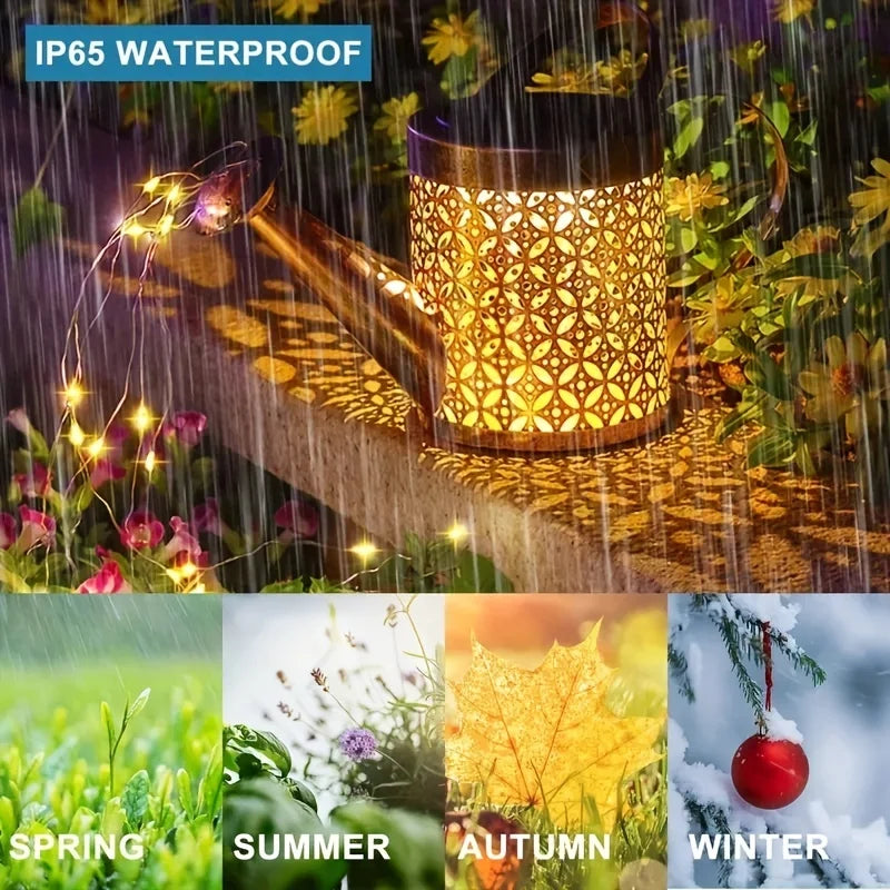 Lampe solaire à LED pour arrosoir