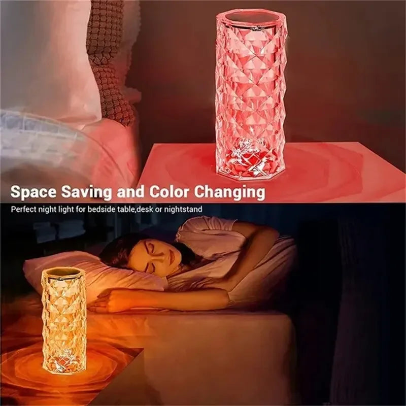 lampe en cristal de sel