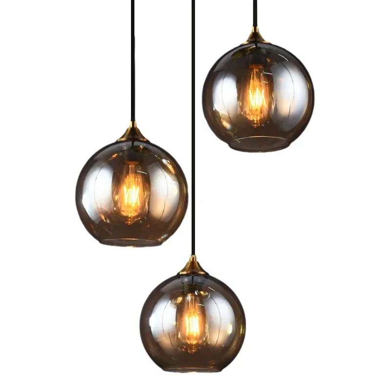 lampe boule plafond