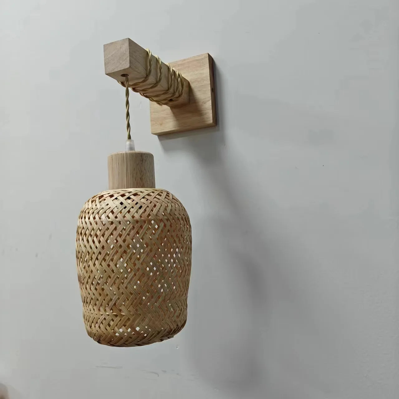 Lampe suspendu bambou