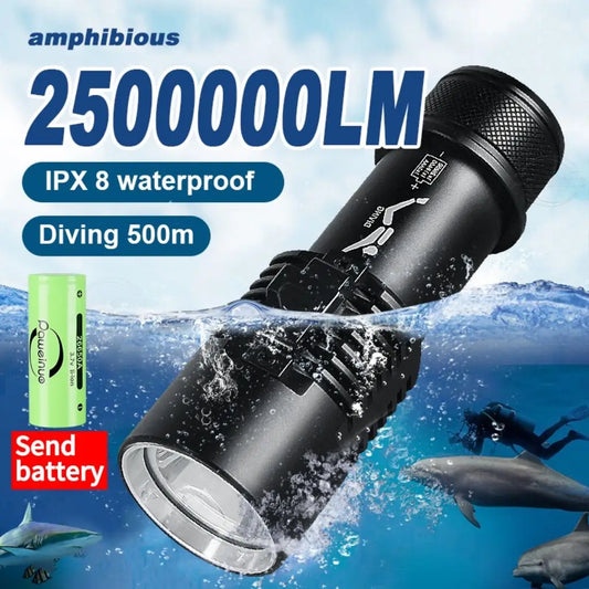 lampe de plongée sous marine 20000lm