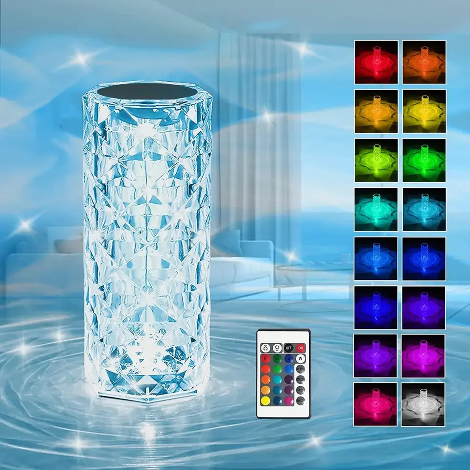 lampe en cristal de sel