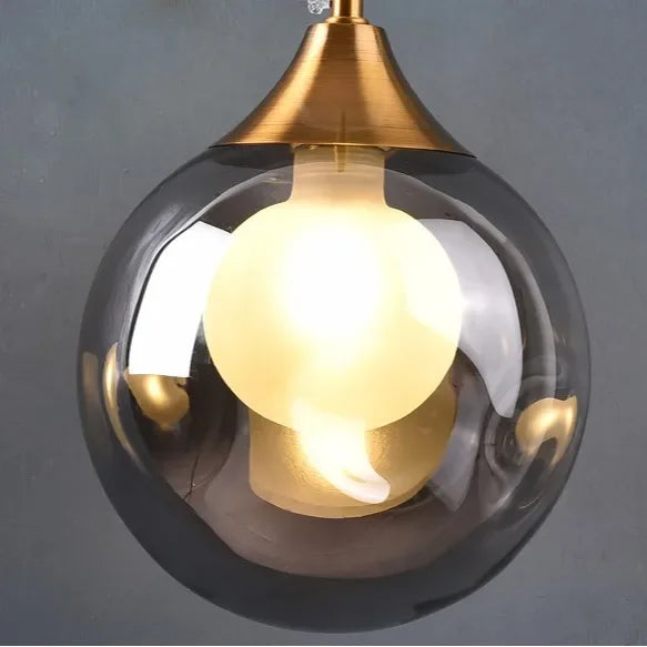 lampe verre fumé 2