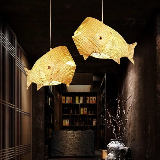 poisson avec lampe
