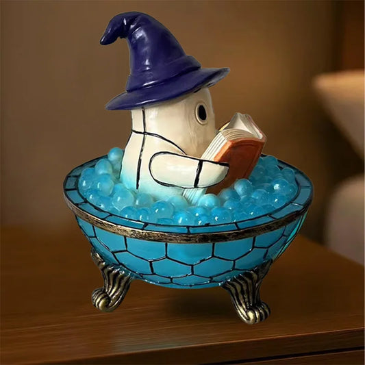 Lampe de bain moussante fantôme 1