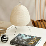 Lampe de table LED en papier Xuan - Vignette | Sangaré 