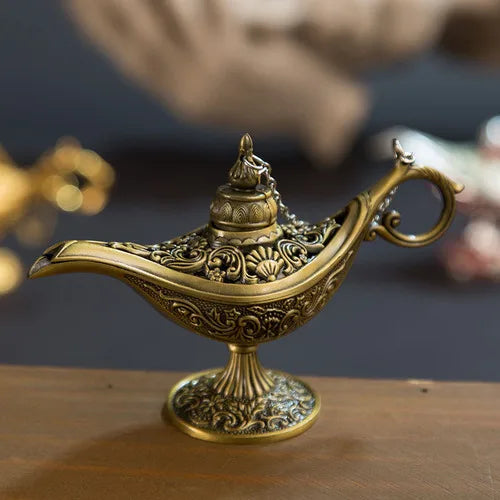 Lampe Aladdin traditionnelle creuse