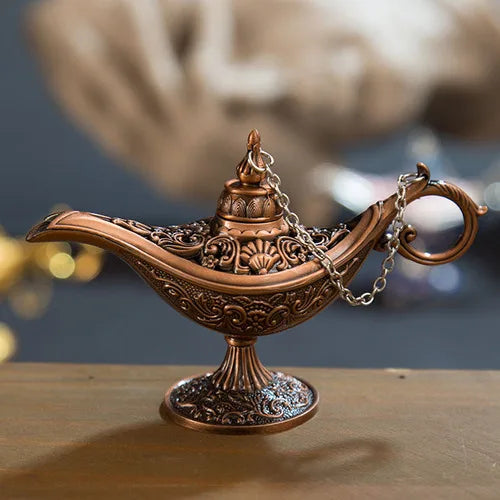 Lampe Aladdin traditionnelle creuse