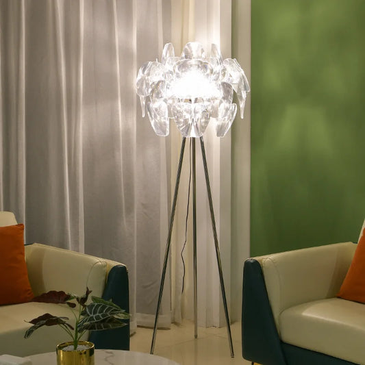 lampadaire en laiton