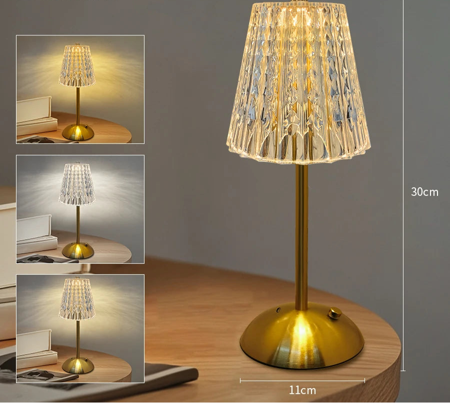 lampe LED scintille 2