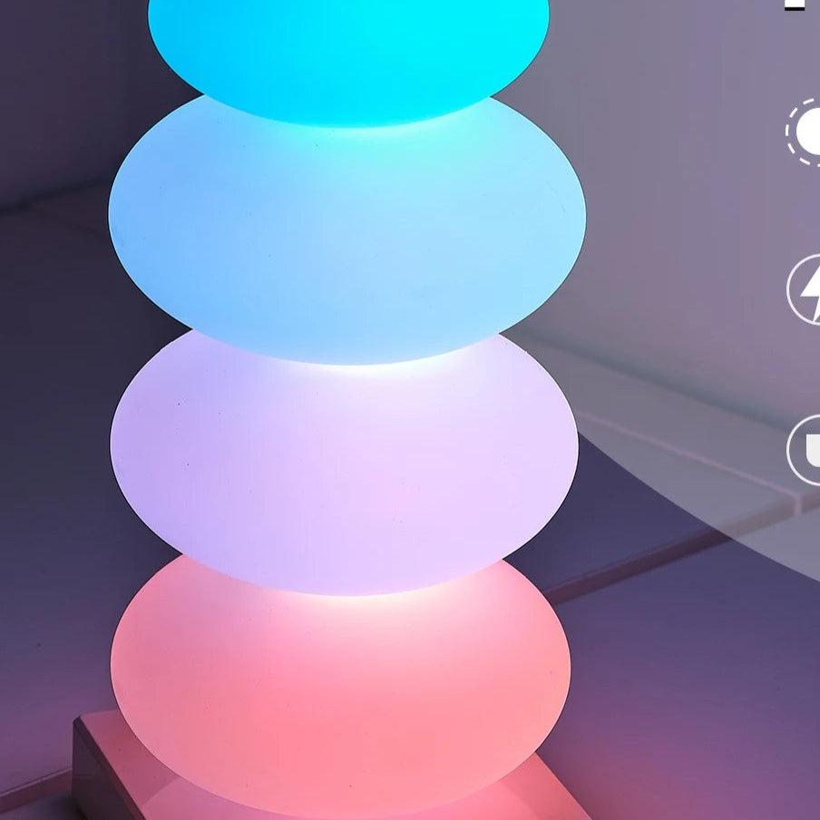 lampe de table LED multicolore 1